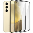 2x tvrzené sklo pro Samsung Galaxy S24+/S25+ Plus, ERBORD 3D pro celý displej