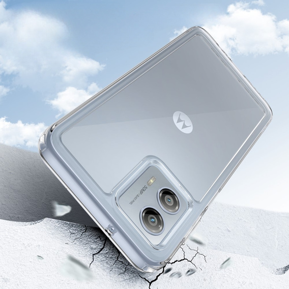 Pouzdro pro Motorola Moto G53 5G, Fusion Hybrid, průhledné