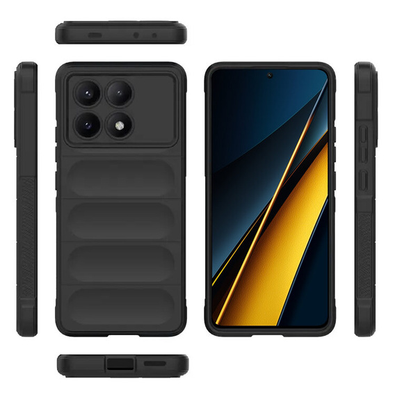 Pouzdro pro Xiaomi Poco X6 Pro 5G, Gaming Shockproof, černé