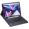 Pouzdro + klávesnice iPad Pro 11 2022/2021/2020/2018 / do iPad Air 10.9 4 2020 / 5 2022, Dux Ducis Magnetic, černé