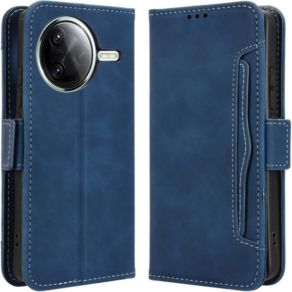 Klopové pouzdro pro Xiaomi Poco F7 Pro, Card Slot, námořnicky modré