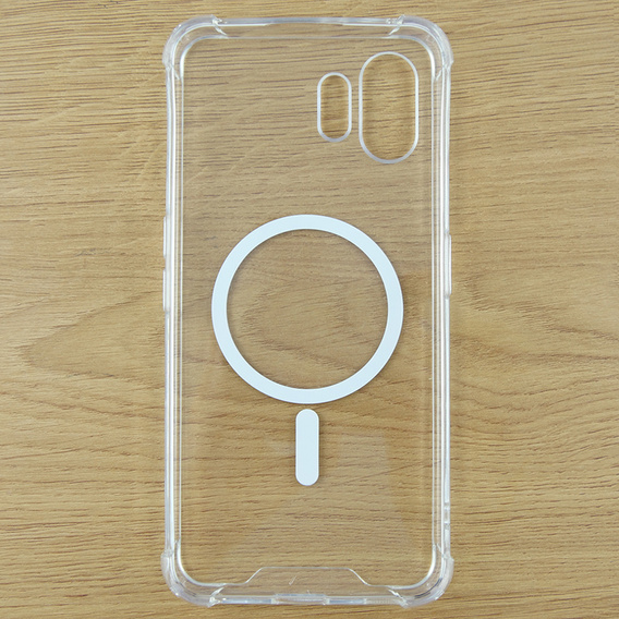 Pouzdro pro Nothing Phone 2, Fusion Hybrid, pro MagSafe, průhledné