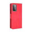 Klopové pouzdro pro Samsung Galaxy A52 / A52s, Card Slot, červené