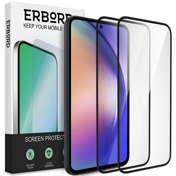 2x keramické hybridní sklo ERBORD pro Samsung Galaxy A54 5G