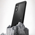 Pouzdro Spigen pro Samsung Galaxy S25 Edge, Tough Armor Mag MagSafe, černé + 9H tvrzené sklo