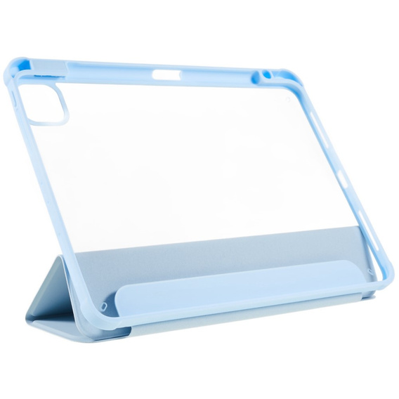 Pouzdro pro iPad Pro 12.9" 2022/2021/2020 (6/5/4 gen.), Smartcase Hybrid, se slotem na stylus, modré
