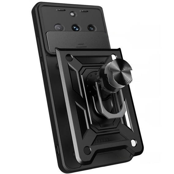 Pouzdro pro Realme 11 Pro 5G / 11 Pro+ 5G, CamShield Slide, černé