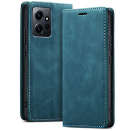 Pouzdro pro Xiaomi Redmi Note 12 4G, ERBORD Vintage peněženka s klopou, modré