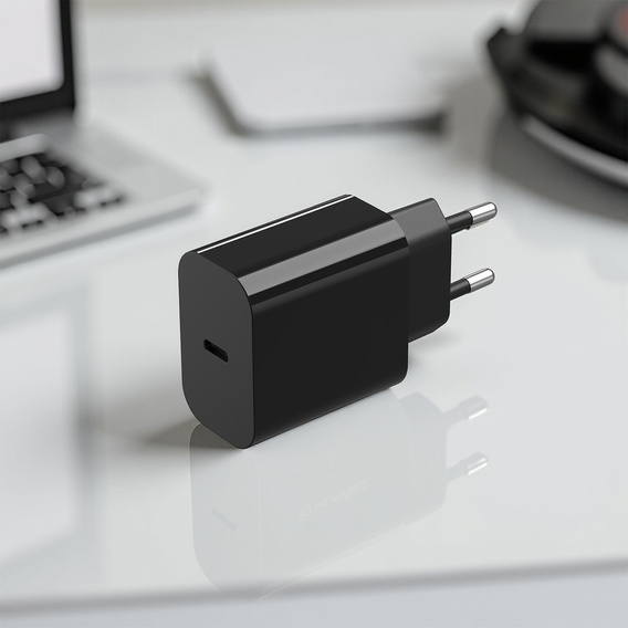 Blavec GaN4 45W USB-C PD/QC síťová nabíječka s USB-C - USB-C kabel pro zařízení s USB-C: smartphony, tablety a lehké notebooky