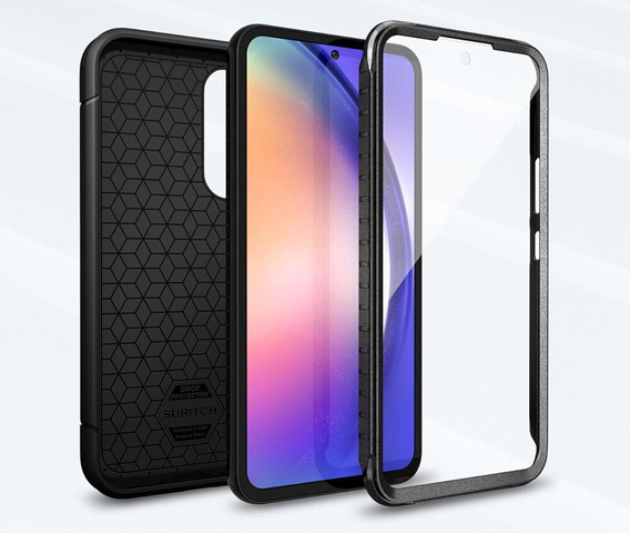 Pouzdro pro Samsung Galaxy A54 5G, Suritch Basic, černé