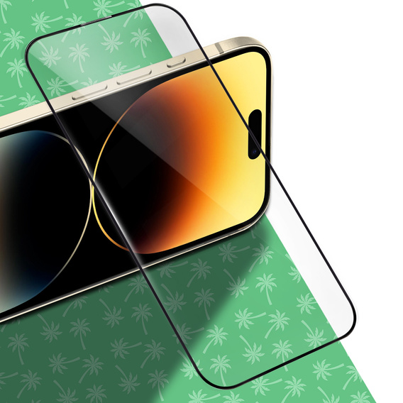 Tvrzené sklo 5D Full Glue Smart Palm pro iPhone 14 Pro