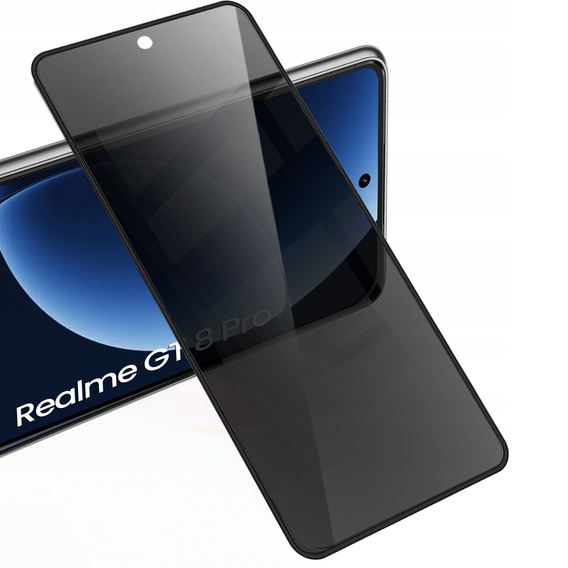 Tvrzené sklo ERBORD Anti-Spy (2 ks) pro Realme GT 8 Pro