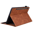 Pouzdro pro Samsung Galaxy Tab S10 FE+ Plus, Classic, s prostorem pro stylus, černé