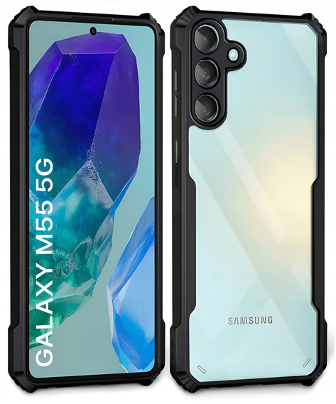 Pouzdro pro Samsung Galaxy M55 5G, AntiDrop Hybrid, černé