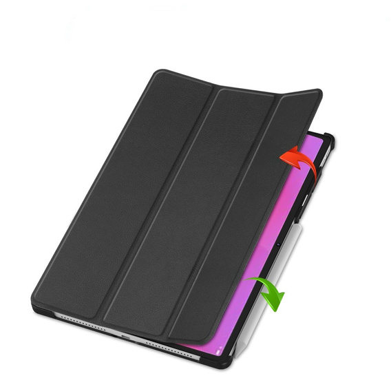 Pouzdro pro Lenovo Yoga Tab Plus, Smartcase, černé