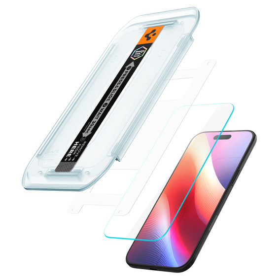 Spigen Glas.TR EZ Fit tvrzené sklo pro iPhone Air (2 kusy)