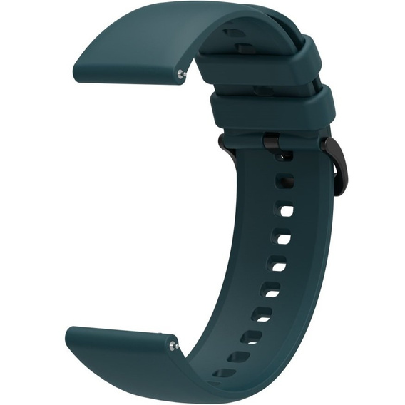 Pasek Silikonowy uniwersalny 22mm, Zielony