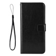 Klopové pouzdro pro Realme 14X / Realme C75, Crazy Horse Wallet, černé
