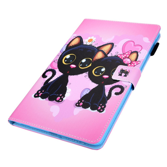 Pouzdro pro Samsung Galaxy Tab A9 X110 / X115, two cats