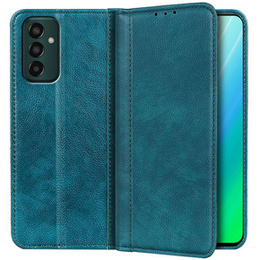 Pouzdro pro Samsung Galaxy M13 4G, Wallet Litchi Leather, zelené