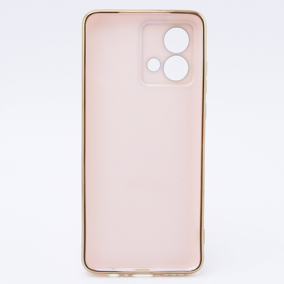 Pouzdro pro Motorola Moto G84 5G, Astronaut, růžové rose gold