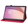 Pouzdro pro Lenovo Tab M9, Wallet Pen Slot, červené