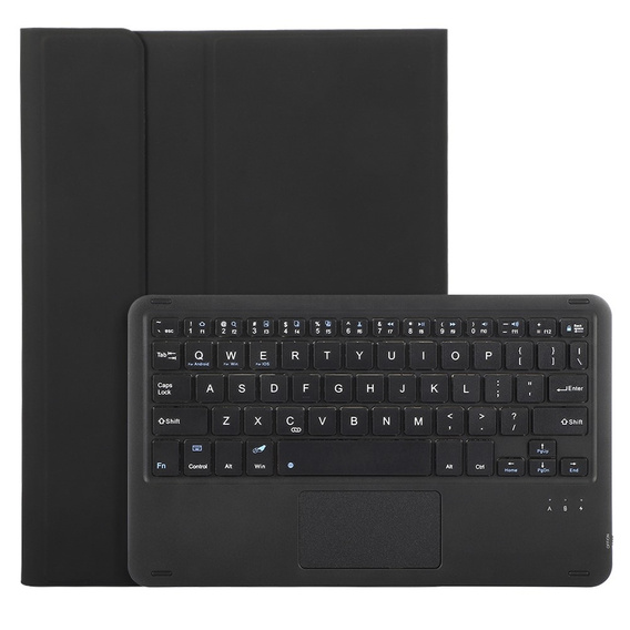 Pouzdro + klávesnice iPad 10.9 2022 10 Gen, TouchPad Pen Slot, černé