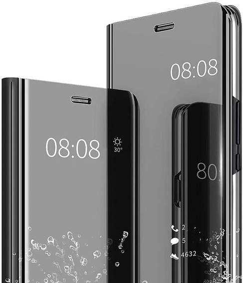 Pouzdro pro LG K61, Clear View, černé