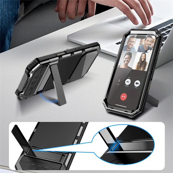 Pouzdro s podstavcem R-JUST pro iPhone 17