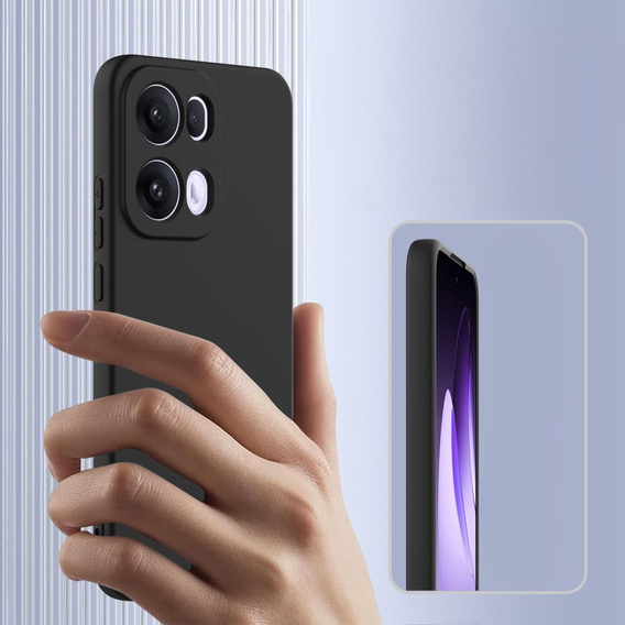 Pouzdro pro Oppo Reno13 Pro 5G, Silicone MagSafe, černé