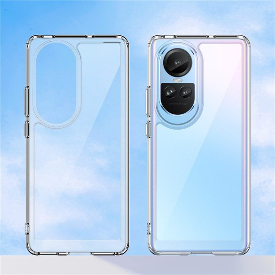 Pouzdro pro Oppo Reno 10 / 10 Pro, Fusion Hybrid, průhledné