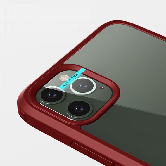 Pouzdro pro iPhone 11 Pro Max, ERBORD Guardian, červené