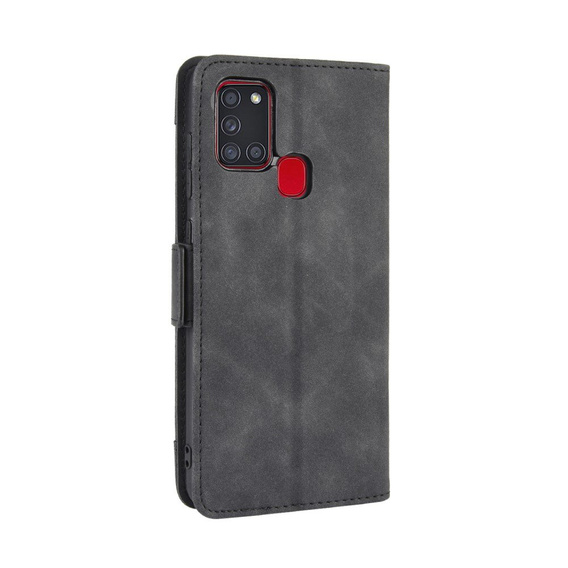 Klopové pouzdro pro Samsung Galaxy A21S, Card Slot, černé