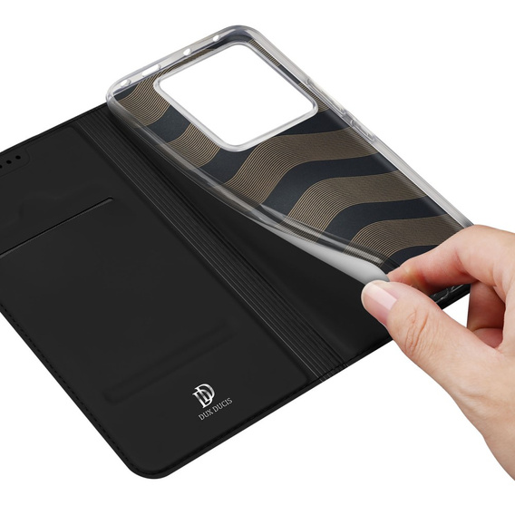 Pouzdro Dux Ducis pro Xiaomi Redmi Note 13 Pro 5G, Skinpro, černé