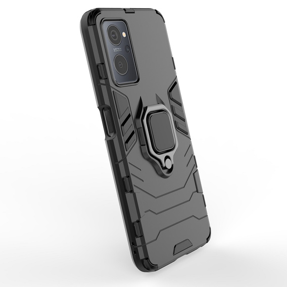 Pouzdro pro Realme 9i / Oppo A96, Kickstand Ring, černé