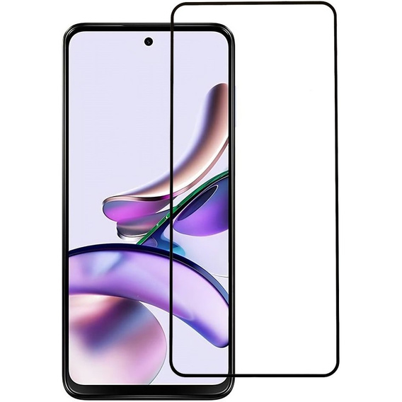 3D tvrzené sklo pro Motorola Moto G13, černé