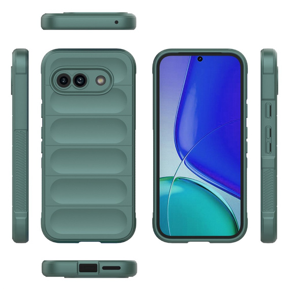 Pouzdro pro Google Pixel 9A, Gaming Shockproof, zelené