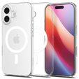 Spigen pouzdro pro iPhone 17, Liquid Crystal MagSafe, čiré/bílé