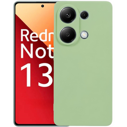 Pouzdro pro Xiaomi Redmi Note 13 Pro 4G / Xiaomi Redmi Note 14S / Xiaomi Poco M6 Pro 4G, Silicone Lite, zelené