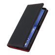 Klopové pouzdro pro Sony Xperia 10 V, Litchi Skin Grain, černé