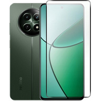 3D tvrzené sklo pro Realme 12, černé