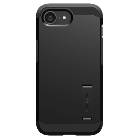 Pouzdro Spigen pro iPhone 16E, Tough Armor Mag MagSafe, černé + 9H tvrzené sklo