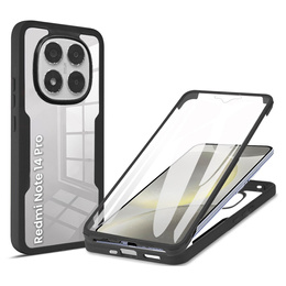 Pouzdro pro Xiaomi Redmi Note 14 Pro 5G, Shockproof, s fólií, černé