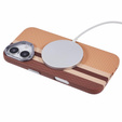Pouzdro pro iPhone 16, Carbon Fiber MagSafe, žluté