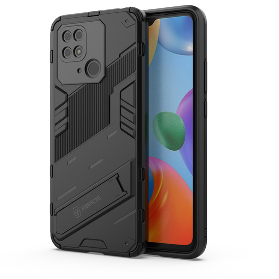 Pouzdro pro Xiaomi Redmi 10C, Military kickstand, modré