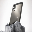 Pouzdro Spigen pro Samsung Galaxy A36 5G, Tough Armor Mag MagSafe, černé + 9H tvrzené sklo