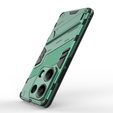 Pouzdro pro Xiaomi Redmi Note 13 Pro 4G / Xiaomi Redmi Note 14S / Xiaomi Poco M6 Pro 4G, Military kickstand, zelené