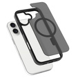 Matné pouzdro pro iPhone 17, pro MagSafe, průsvitné černé