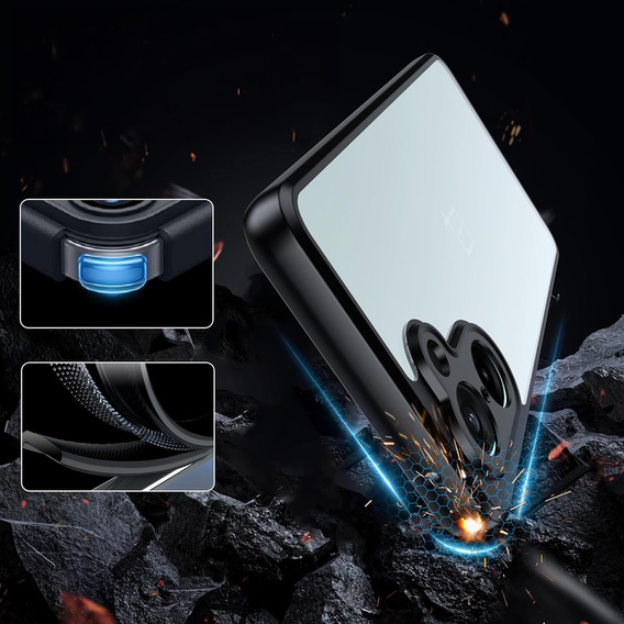Pouzdro pro OnePlus Nord CE5, Fusion Hybrid, průhledné