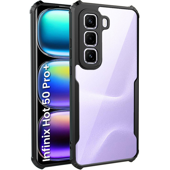 Pouzdro pro Infinix Hot 50 Pro+ 4G, AntiDrop Hybrid, černé